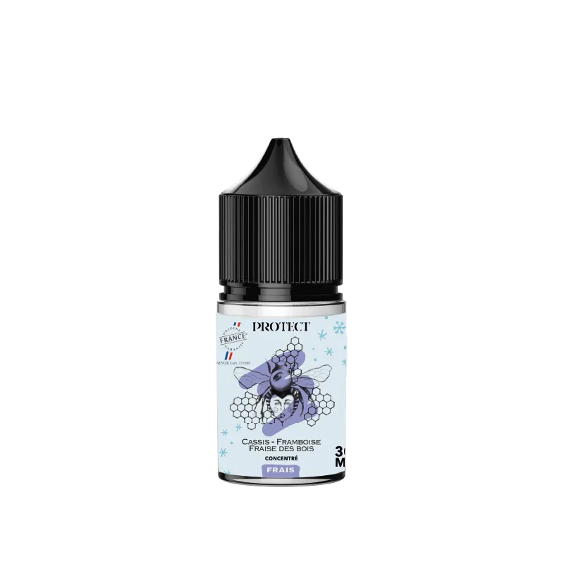 Concentré - Parrainage - Cassis Framboise Fraises des bois 0 mg 30ml - Protect
